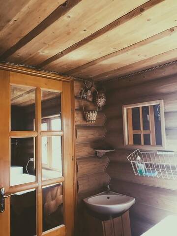 Фото номера Дом с 1 спальней Дома для отпуска Wooden House г. Межгорье 15