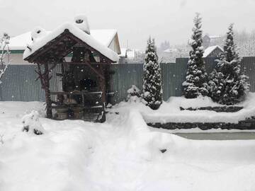 Фото номера Дом с 1 спальней Дома для отпуска Wooden House г. Межгорье 30