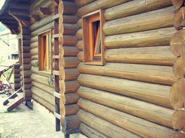 Фото номера Дом с 1 спальней Дома для отпуска Wooden House г. Межгорье 81