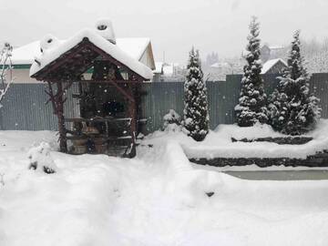 Фото номера Дом с 1 спальней Дома для отпуска Wooden House г. Межгорье 70